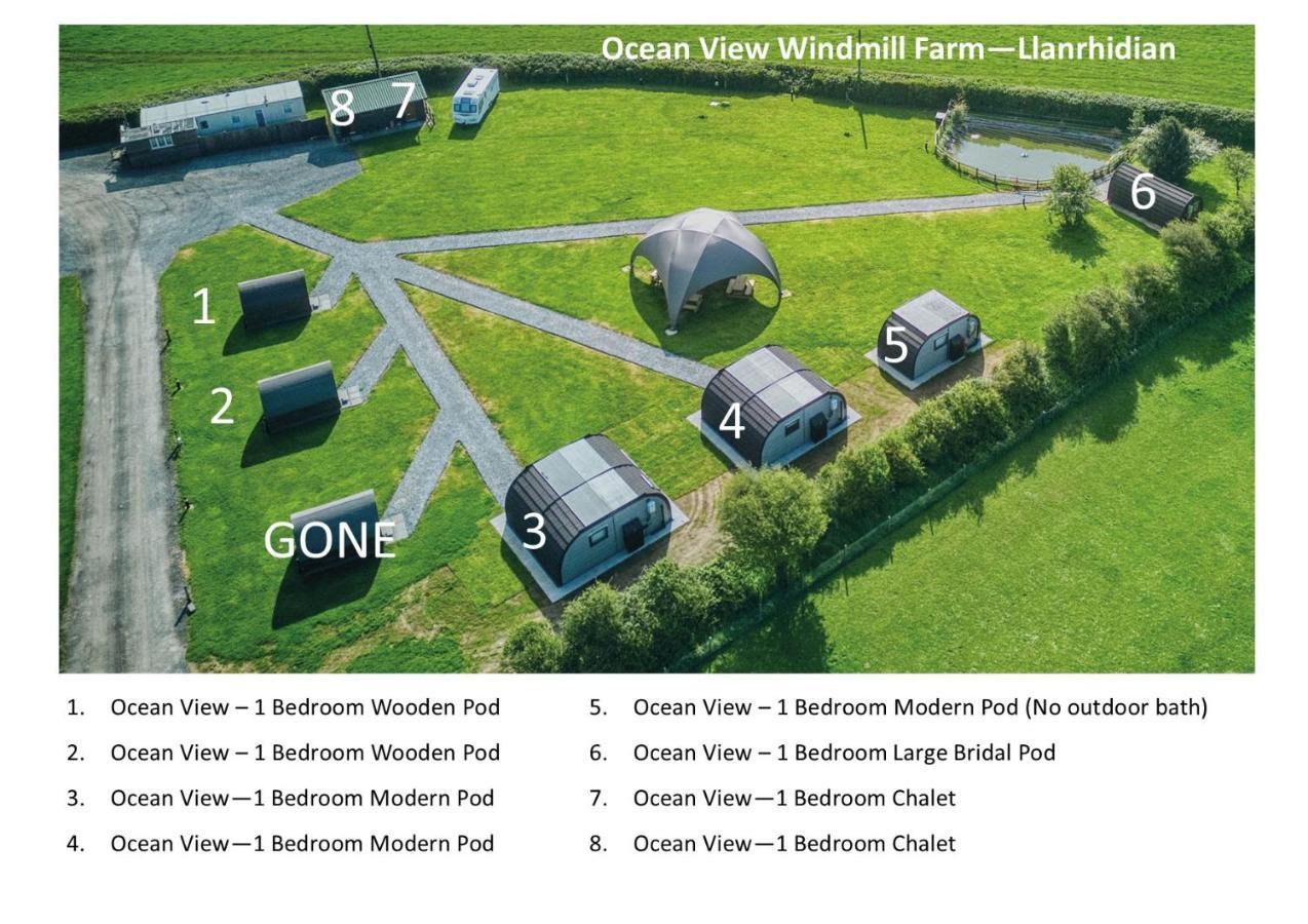 Ocean View 5 - 1 Bedroom Modern Pod - Llanrhidian ภายนอก รูปภาพ